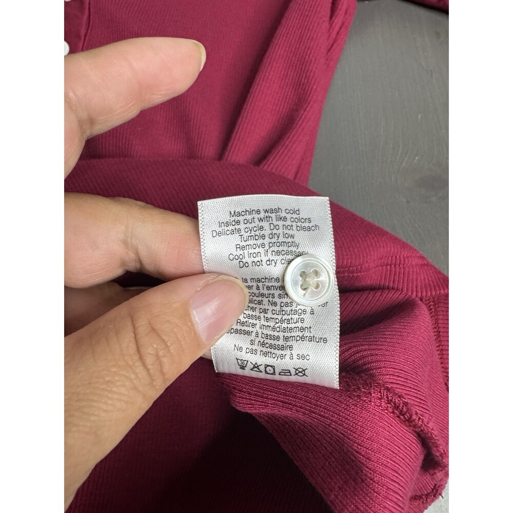 Veronica Beard Coralee Puff Sleeve Top In Raspberry - Picture 7 of 9